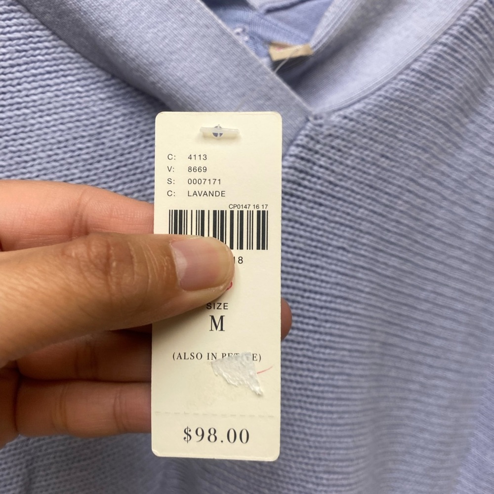 Anthropologie Knitted & Knotted Double V Neck - Picture 7 of 10